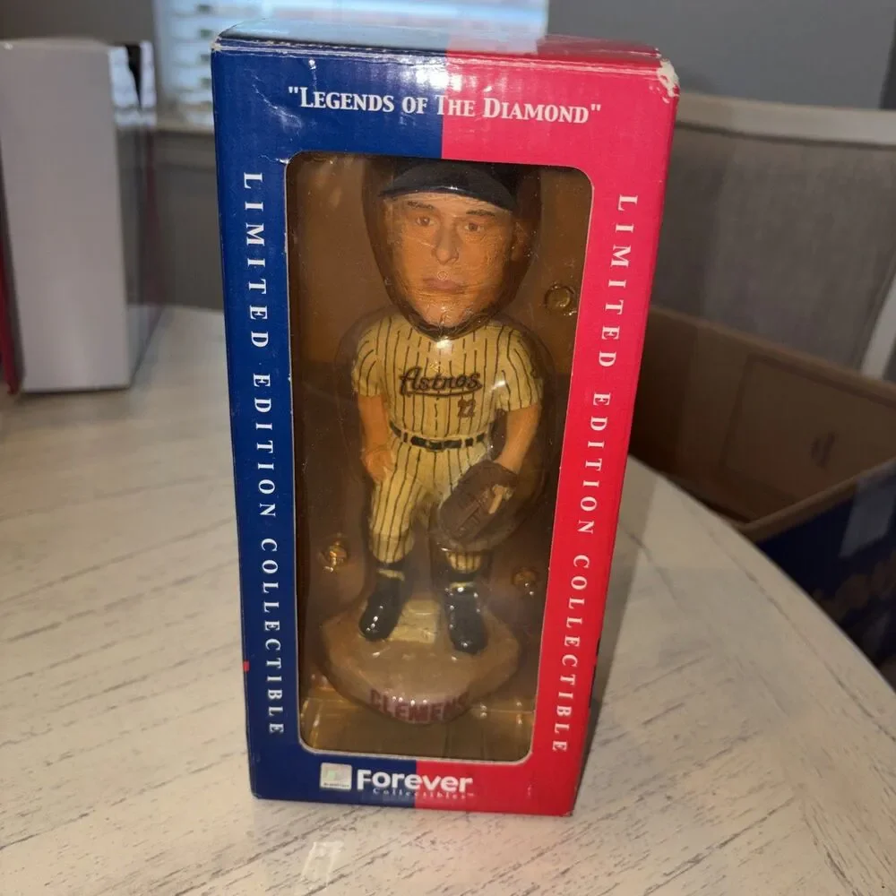 ROGER CLEMENS Limited Edition Forever Collectibles Bobblehead Houston Astros